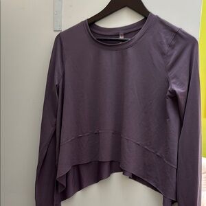 Free People Movement Purple Long Sleeve Top size M excellent condition